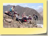 12.Trekkers resting