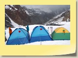 22. Camp at 4300m