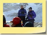 Climbers at Everest BC