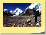 Nazir Sabir at Concordia with K2 in the Background