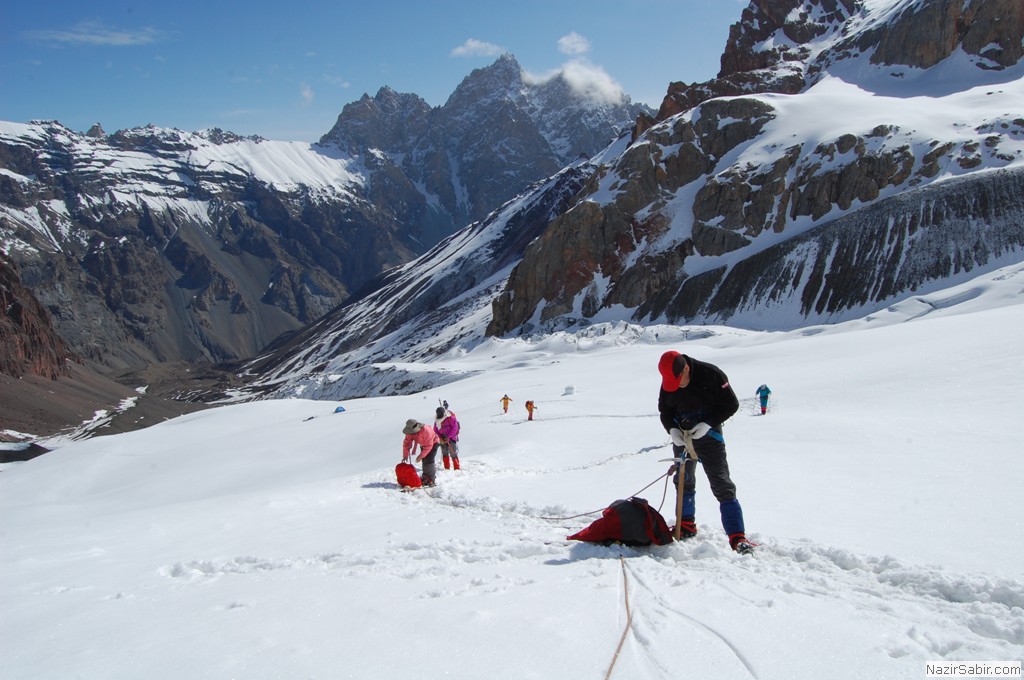 Climbing Trekking peak