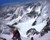 Nazir Sabir negotiating summit slopes up the K2 West Face